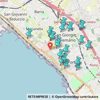 Mappa Via Lagno, 80055 Portici NA, Italia (1.006)