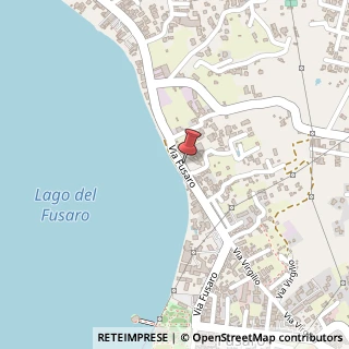 Mappa Via Fusaro, 120, 80070 Bacoli, Napoli (Campania)