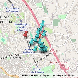 Mappa Via Malta, 80055 Portici NA, Italia (0.3015)