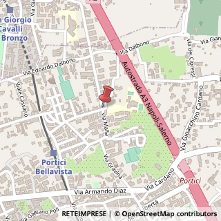 Mappa Via Luigi Zuppetta,  26, 80055 Portici, Napoli (Campania)