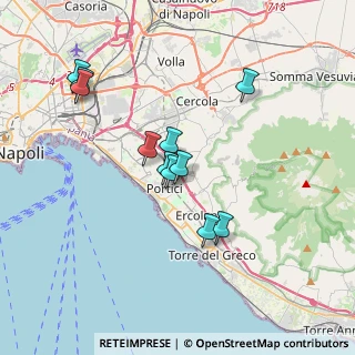Mappa Via Malta, 80055 Portici NA, Italia (3.48636)