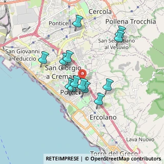 Mappa Via Malta, 80055 Portici NA, Italia (1.65077)