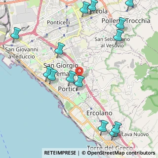 Mappa Via Malta, 80055 Portici NA, Italia (2.98071)