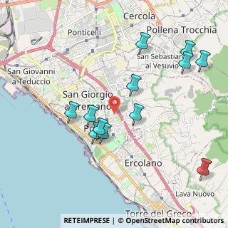 Mappa Via Malta, 80055 Portici NA, Italia (2.23)