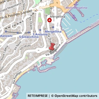 Mappa Via Mergellina, 1A, 80122 Arzano, Napoli (Campania)
