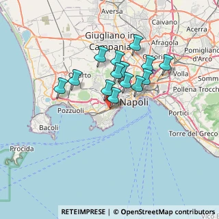 Mappa Napoli Piazza Leopardi, 80125 Napoli NA, Italia (5.96714)