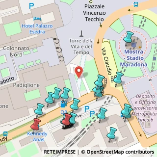 Mappa Piazzale Tecchio Vincenzo, 80125 Napoli NA, Italia (0.088)