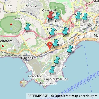 Mappa Piazzale Tecchio Vincenzo, 80125 Napoli NA, Italia (2.23692)