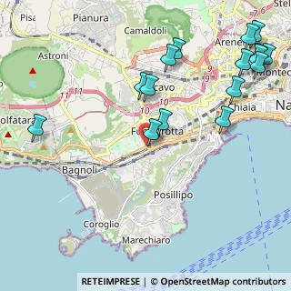 Mappa Piazzale Tecchio Vincenzo, 80125 Napoli NA, Italia (2.9075)