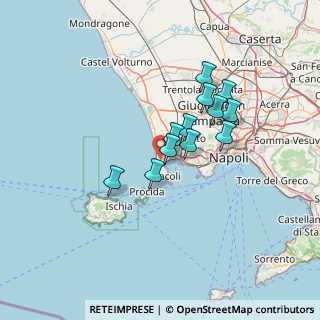 Mappa Loc. Fusaro, 80070 Bacoli NA, Italia (11.06583)