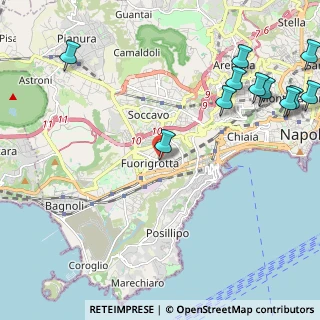 Mappa Via Leopardi Giacomo, 80125 Napoli NA, Italia (3.20818)