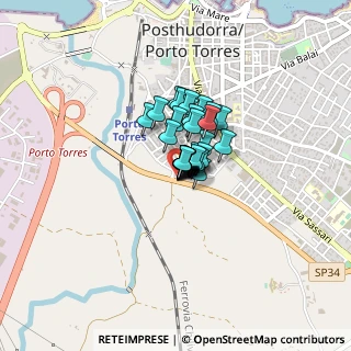 Mappa Circonvallazione Zona Industriale, 07046 Porto Torres SS, Italia (0.17)