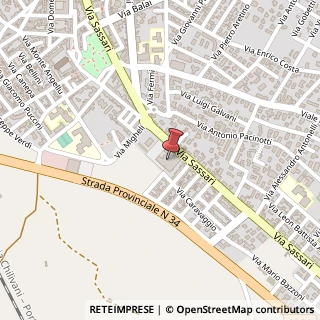 Mappa Via Sassari, Snc, 07046 Porto Torres, Sassari (Sardegna)