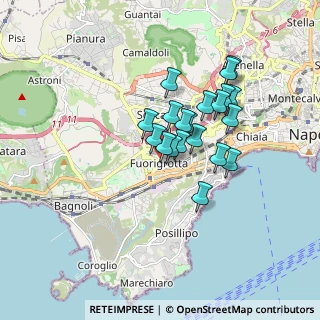 Mappa Via Benedetto Cariteo, 80125 Napoli NA, Italia (1.3975)
