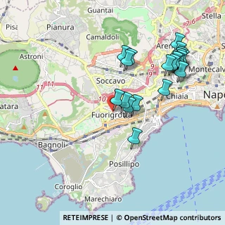 Mappa Via Benedetto Cariteo, 80125 Napoli NA, Italia (2.2285)