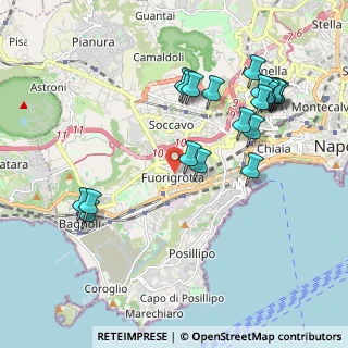 Mappa Via Benedetto Cariteo, 80125 Napoli NA, Italia (2.2975)