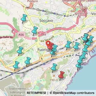 Mappa Via Benedetto Cariteo, 80125 Napoli NA, Italia (1.396)