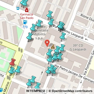 Mappa Via Benedetto Cariteo, 80125 Napoli NA, Italia (0.08621)