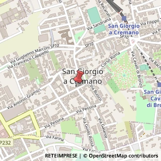 Mappa Corso Umberto I, 16, 80046 San Giorgio a Cremano, Napoli (Campania)