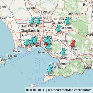 Mappa Via S. Gennariello, 80055 Portici NA, Italia (13.73)
