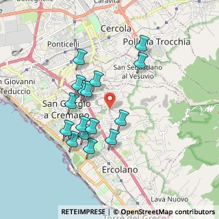 Mappa Via S. Gennariello, 80055 Portici NA, Italia (1.7775)