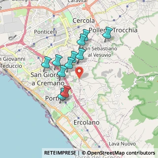 Mappa Via S. Gennariello, 80055 Portici NA, Italia (1.55)