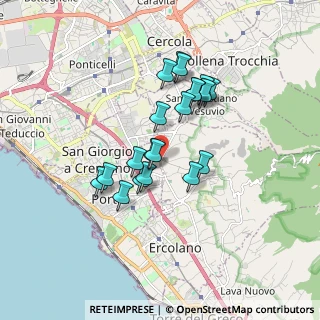 Mappa Via S. Gennariello, 80055 Portici NA, Italia (1.517)