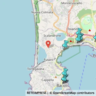 Mappa Via Santa Giuliana, 80070 Bacoli NA, Italia (3.49167)