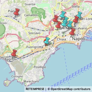 Mappa Via Enea Zanfagna, 80126 Napoli NA, Italia (2.76583)
