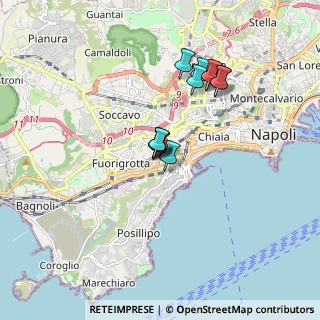 Mappa Via Enea Zanfagna, 80126 Napoli NA, Italia (1.45583)