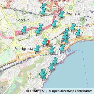 Mappa Via Enea Zanfagna, 80126 Napoli NA, Italia (1.0845)