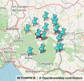 Mappa Via de Rogatis, 83043 Bagnoli Irpino AV, Italia (11.367)