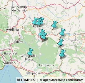 Mappa Via de Rogatis, 83043 Bagnoli Irpino AV, Italia (11.40083)