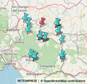 Mappa Via de Rogatis, 83043 Bagnoli Irpino AV, Italia (12.288)