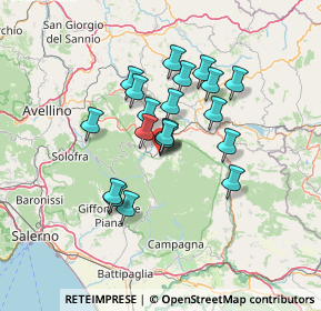 Mappa Via de Rogatis, 83043 Bagnoli Irpino AV, Italia (11.291)