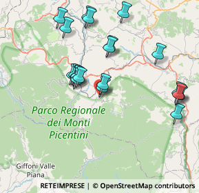 Mappa Via de Rogatis, 83043 Bagnoli Irpino AV, Italia (8.255)