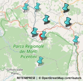Mappa Via de Rogatis, 83043 Bagnoli Irpino AV, Italia (9.417)