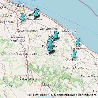 Mappa Strada Comunale Casulli, 70017 Putignano BA, Italia (13.99053)