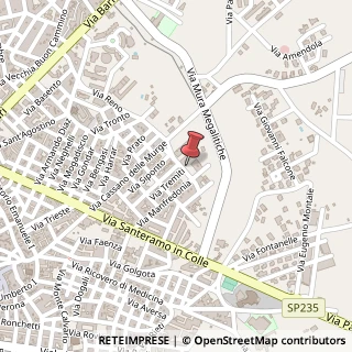 Mappa Via Lucera, 25, 70022 Altamura, Bari (Puglia)