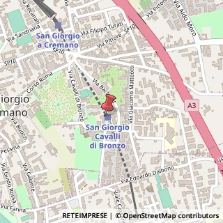 Mappa Via Cavalli di Bronzo, 20, 80046 San Giorgio a Cremano, Napoli (Campania)