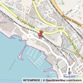 Mappa Via Nicola Fasano, 50, 80078 Pozzuoli, Napoli (Campania)