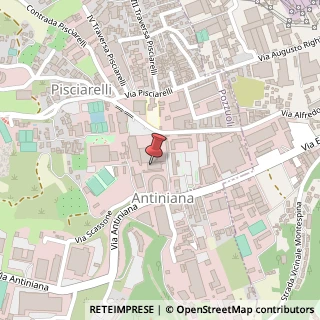 Mappa Via Antiniana, 2/I, 80078 Pozzuoli, Napoli (Campania)