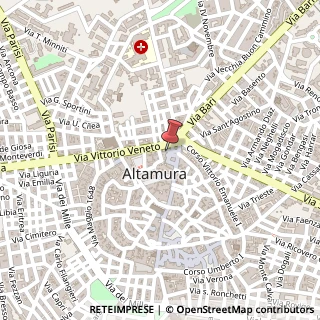 Mappa Via Recchia Luciani, 15, 70022 Altamura, Bari (Puglia)