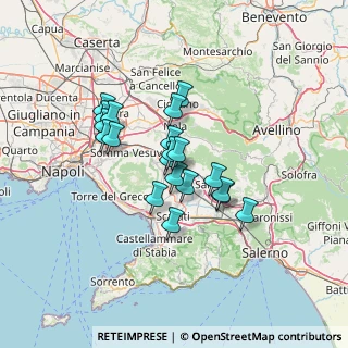 Mappa Via Pianillo, 80040 Poggiomarino NA, Italia (10.9705)
