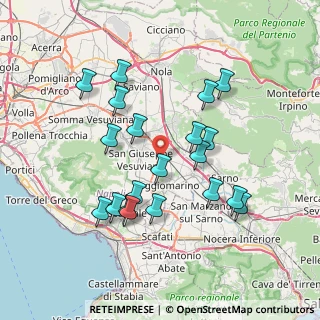 Mappa Via Pianillo, 80040 Poggiomarino NA, Italia (7.669)
