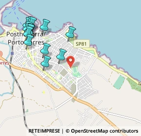 Mappa Piazza Don Milano, 07046 Porto Torres SS, Italia (1.29308)