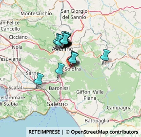 Mappa Via Selvapiana, 83029 Solofra AV, Italia (9.536)