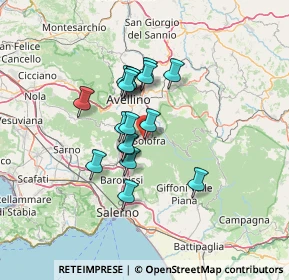 Mappa Via Selvapiana, 83029 Solofra AV, Italia (10.60235)