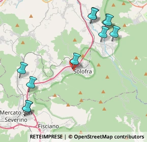 Mappa Via Selvapiana, 83029 Solofra AV, Italia (5.49364)