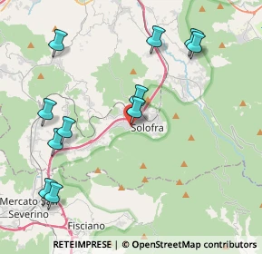 Mappa Via Selvapiana, 83029 Solofra AV, Italia (4.95455)